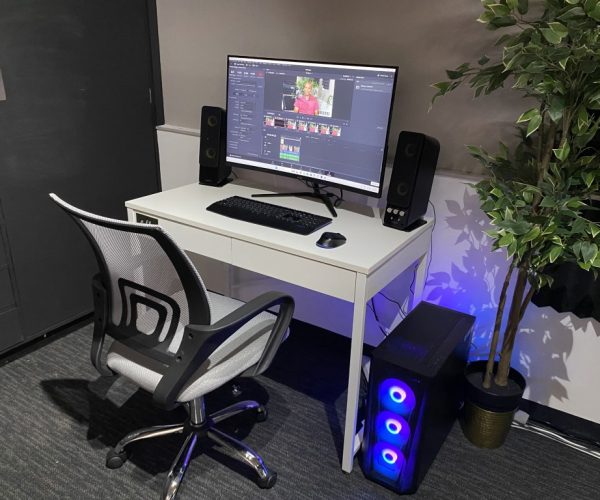 video editing suite furniture